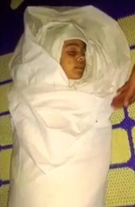 Badr al Nakas' neiece, the only named victim of a Coalition strike on May 20th (via SN4HR)