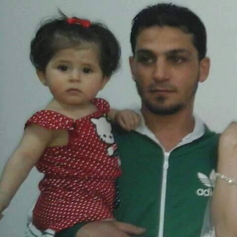 A photo of the young man Muhannad Ismail Abu Haif killed following alleged Russian raids on the city. (via RBSS)