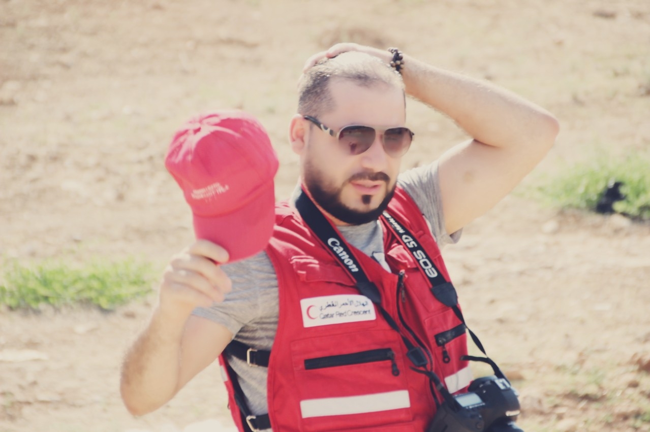 Media activist Musab Ahmed Orabi was killed in an alleged Russian airstrike in al-Janoudiya. 26th April 2017. (Via: SOHR)
