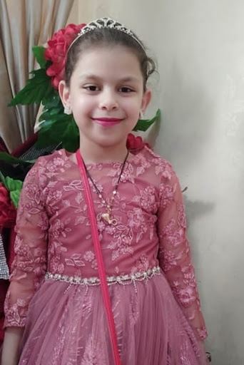 Mariyam Abu Hatab, killed in Israeli strikes on Al Shati camp on May 15th, 2021. (Image posted by the New York Times)