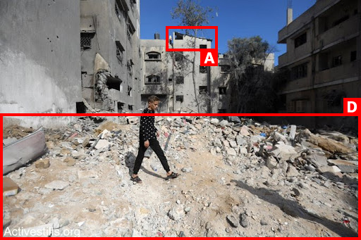 Tagged visual material from sources.