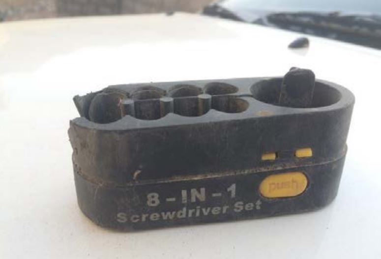 Items left behind after the operation by the soldiers that conducted the raid. Photos taken by a relative (via Mwatana)