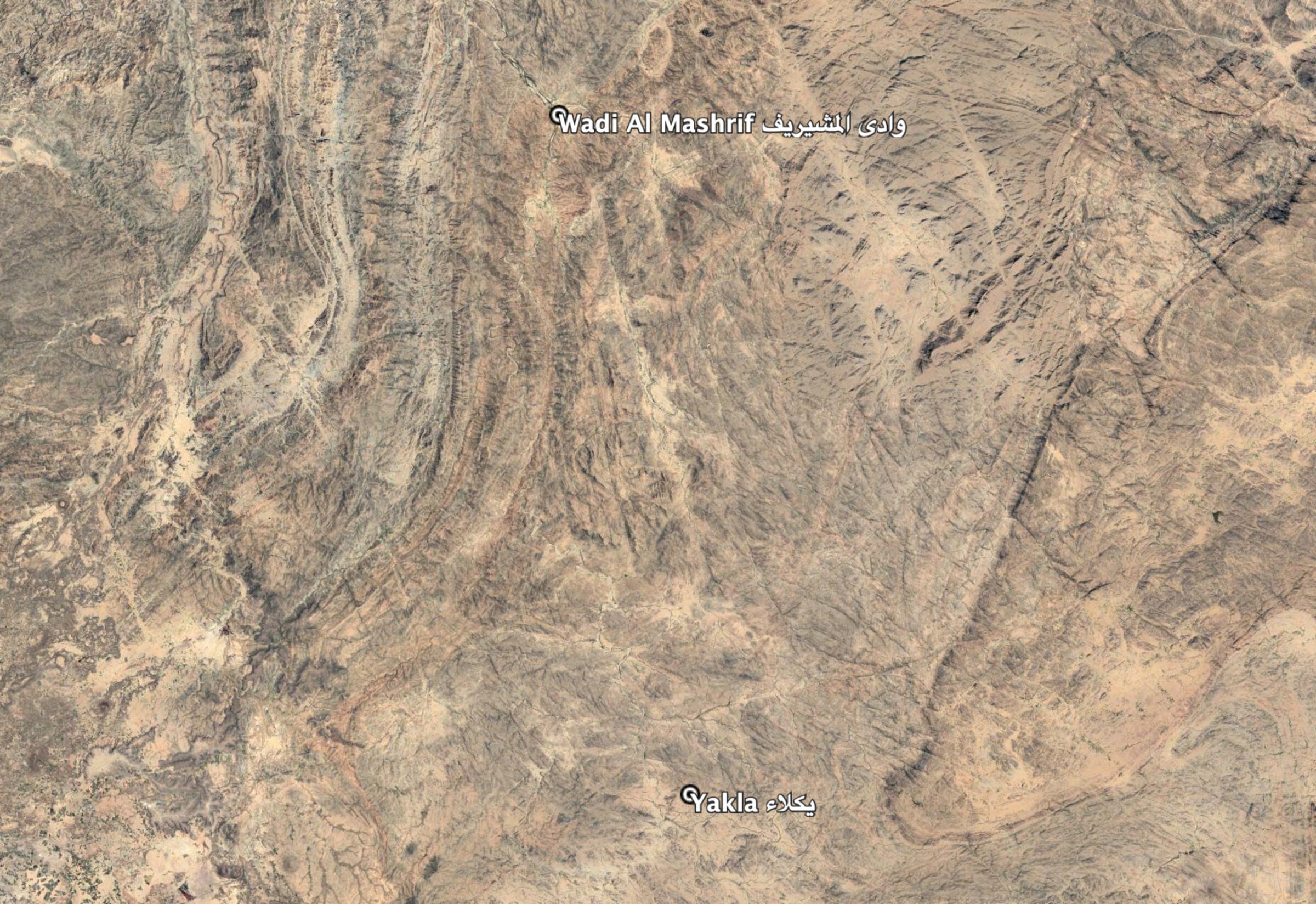 Reports of the incident mention the village of Al Hosson Al Mashrif (الحصن المشرف), allegedly within vicinity of Yakla (يكلاء).