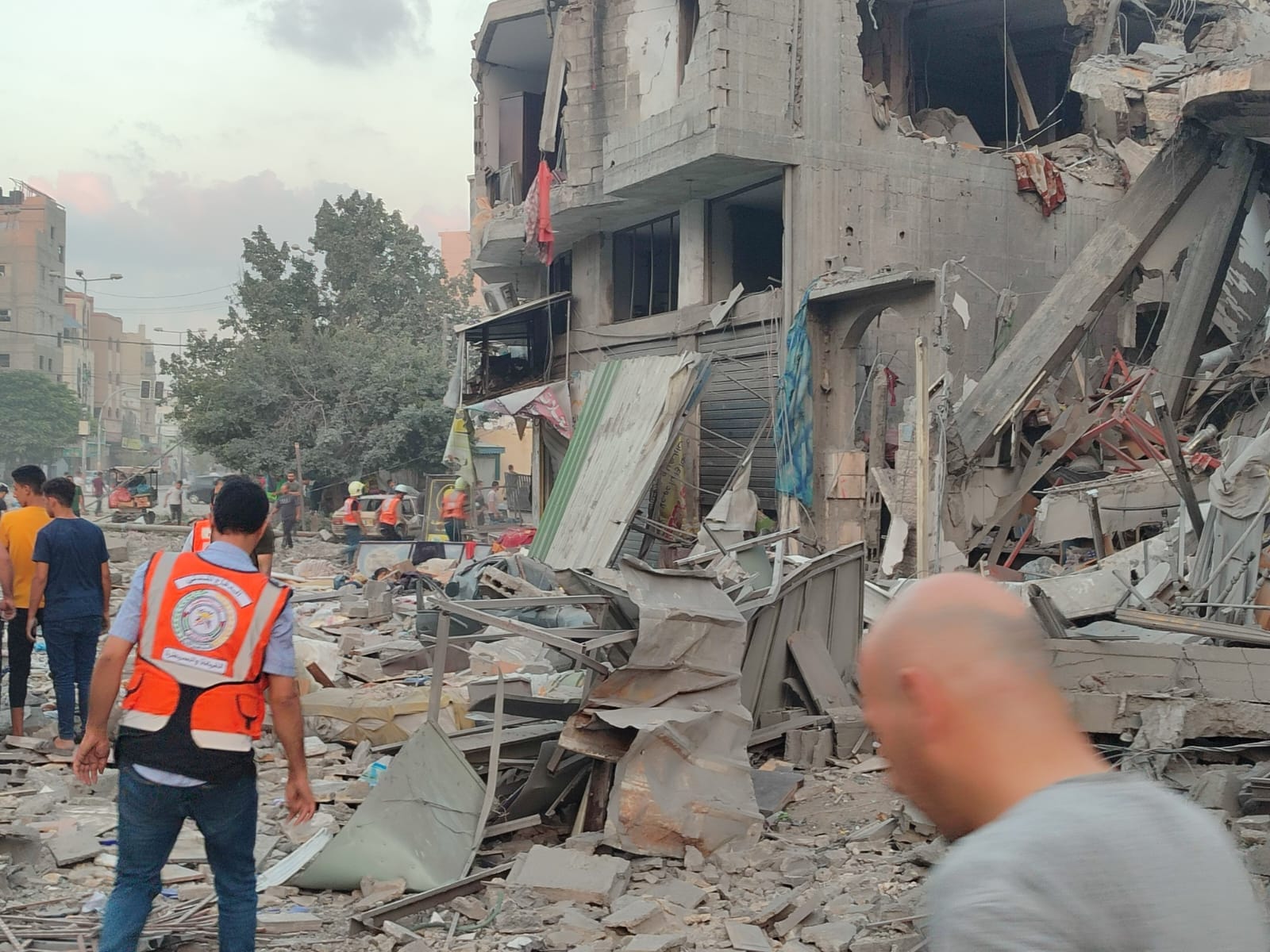 Source: Palestine civil defense facebook