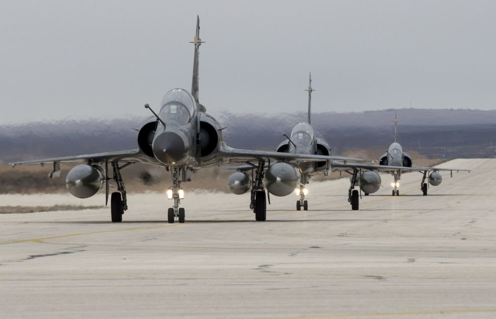 France rotated in three Mirage 2000-Ns to Jordan on December 5th (Ministère de la Défense)