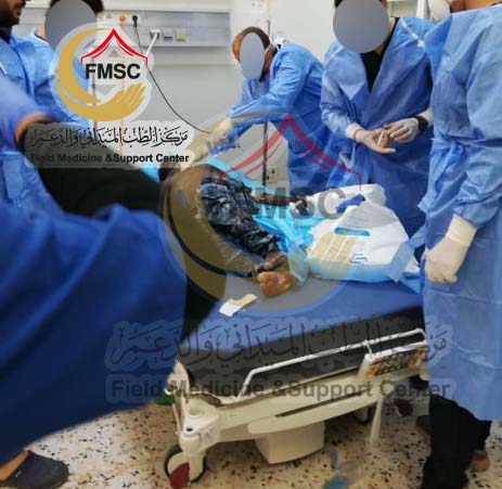 Alleged victim of LNA shelling on Tajoura on April 9th, 2020 (via FMSC)