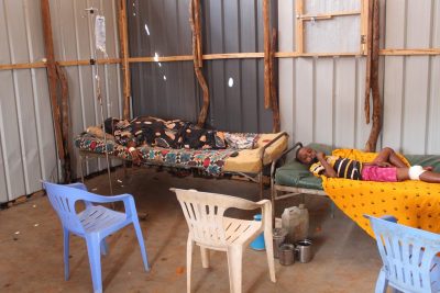 A woman and child reportedly injured at Kunyo Barrow, February 23rd 2019, by a US airstrike (Mareeg via al Shabaab)