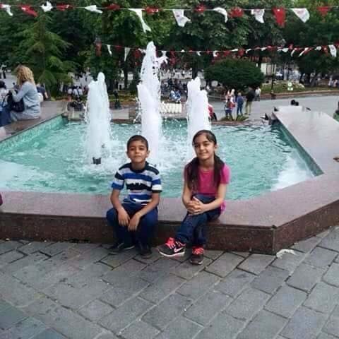 The Al Fandi children (via Mosul Ateka)