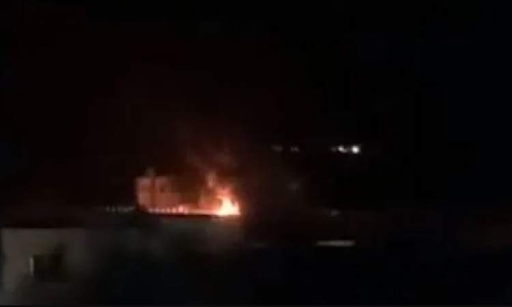 Alleged US drone strikes in Shabwa on June 22, 2023. (Image posted by @shomokh774)