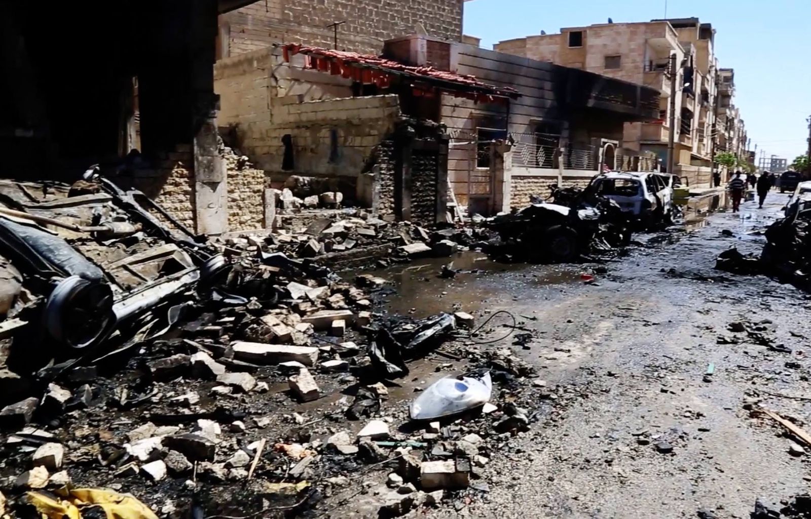 Admitted US strike near a Syrian mosque highlights continued risk to civilians