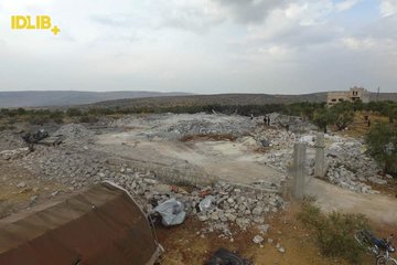 Aerial photos of the house targeted by US forces #Baghdadi (via Idlib Plus)