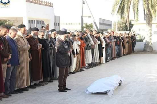 Another picture from the funeral (via Ebadi el-Mas)