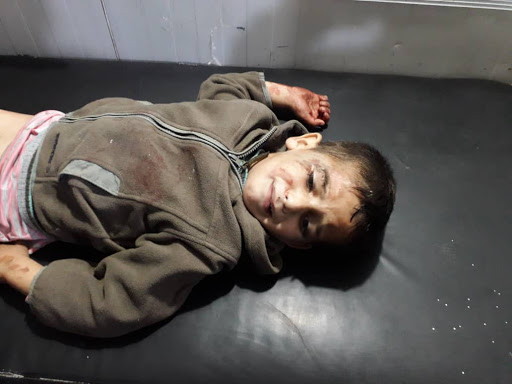 Most of those killed and injured in the alleged Turkish strike on Tal Rifaat, Dec 2nd 2019, are children (via SOHR).