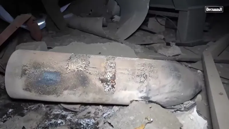 Unexploded warhead found