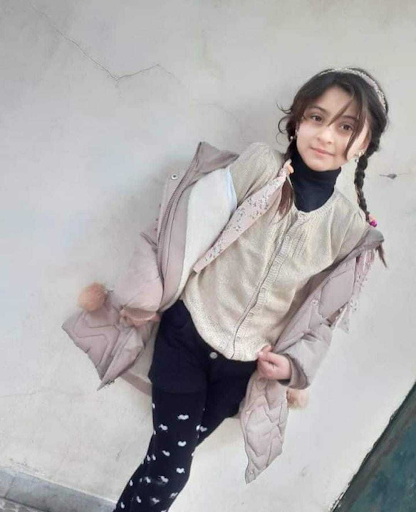 Syrian Civil Defense reported that a young girl, Islam, was a victim of the missile attack on Al-Bab on February 2nd 2022 (Image via Facebook)