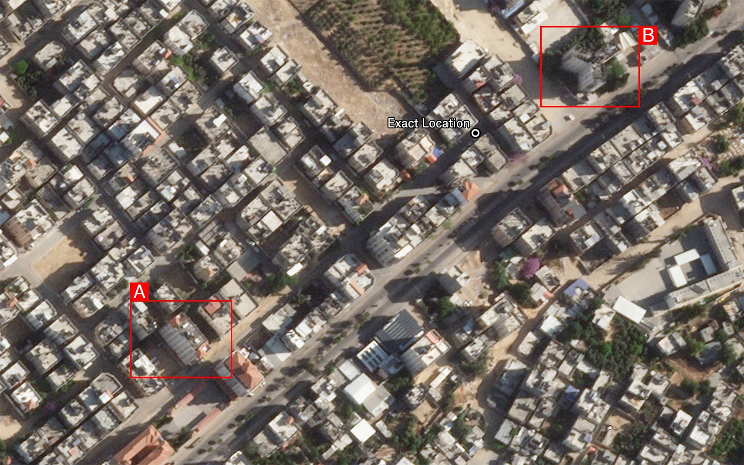 Reports of the incident mention a vehicle being struck in the Al Saftawi (الصفطاوي) area
