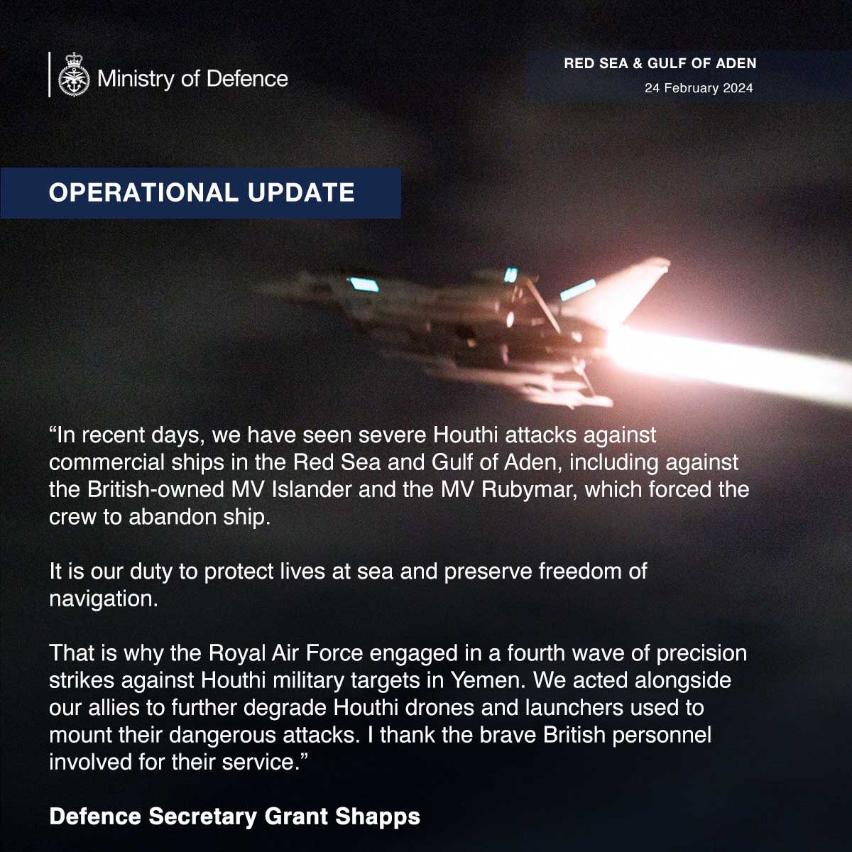 Source: @grantshapps