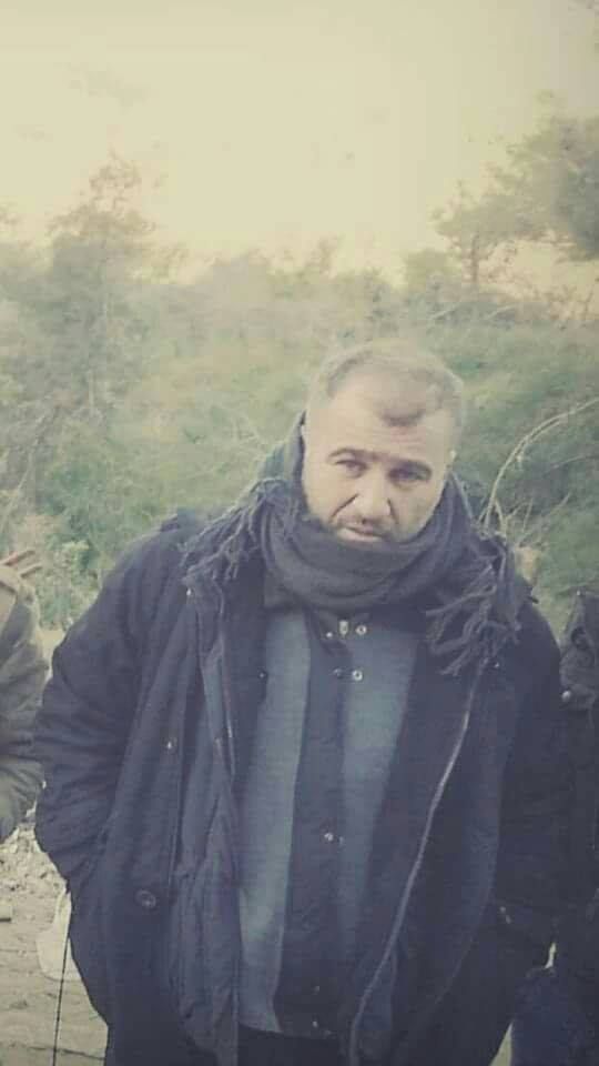 Mohammad Ibrahim Alo, killed in an alleged Russian raid on Darat Izza, April 14th, according to SN4HR (via SN4HR)