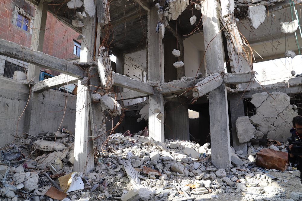 The aftermath, two years on from the strike. (via Amnesty)