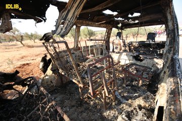 Photos of the al-Baghdadi location targeted by US forces on 26/27 October 2019. (via Idlib Plus)