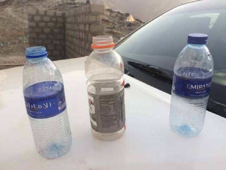 Items left behind after the operation by the soldiers that conducted the raid. Photos taken by a relative (via Mwatana)