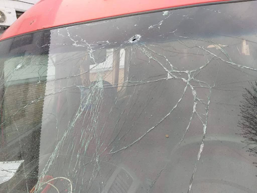"The buses were carrying parcels with medicines, so some of the medicines you ordered unfortunately did not arrive." (Zdrova Luganschina / Facebook)