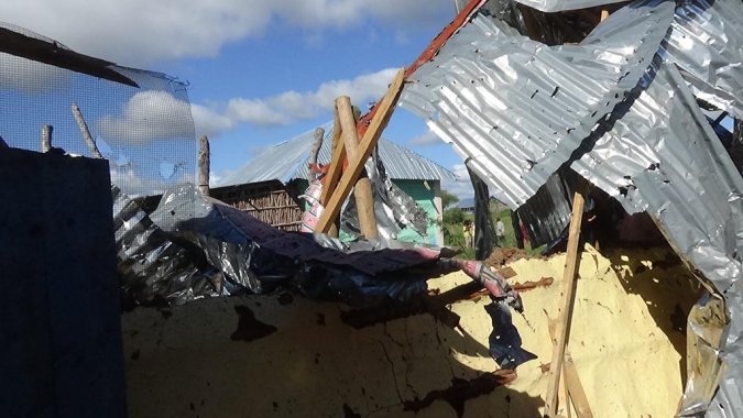 Aftermath of alleged US airstrike on Jilib on July 29h, 2020 (via Somali Memo)