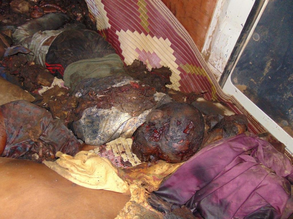 Victim of an alleged US strike near Janaale on March 10th, 2020 (via Somali Memo)