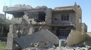 A Ramadi home allegedly destroyed in a lethal Coalition strike February 6 2016 (via Yaqen)