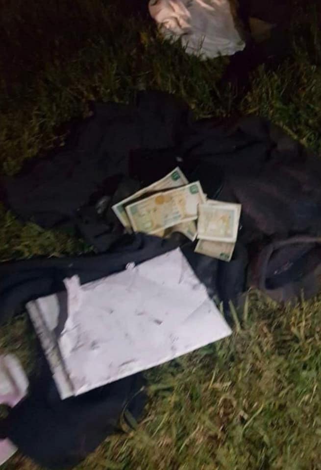 Money found near the location of the incident on January 3rd, 2020, that allegedly belongs to "Assad gangs" (via Nors).