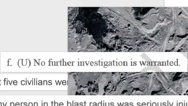 Hidden Pentagon Records Reveal Patterns of Failure in Deadly Airstrikes