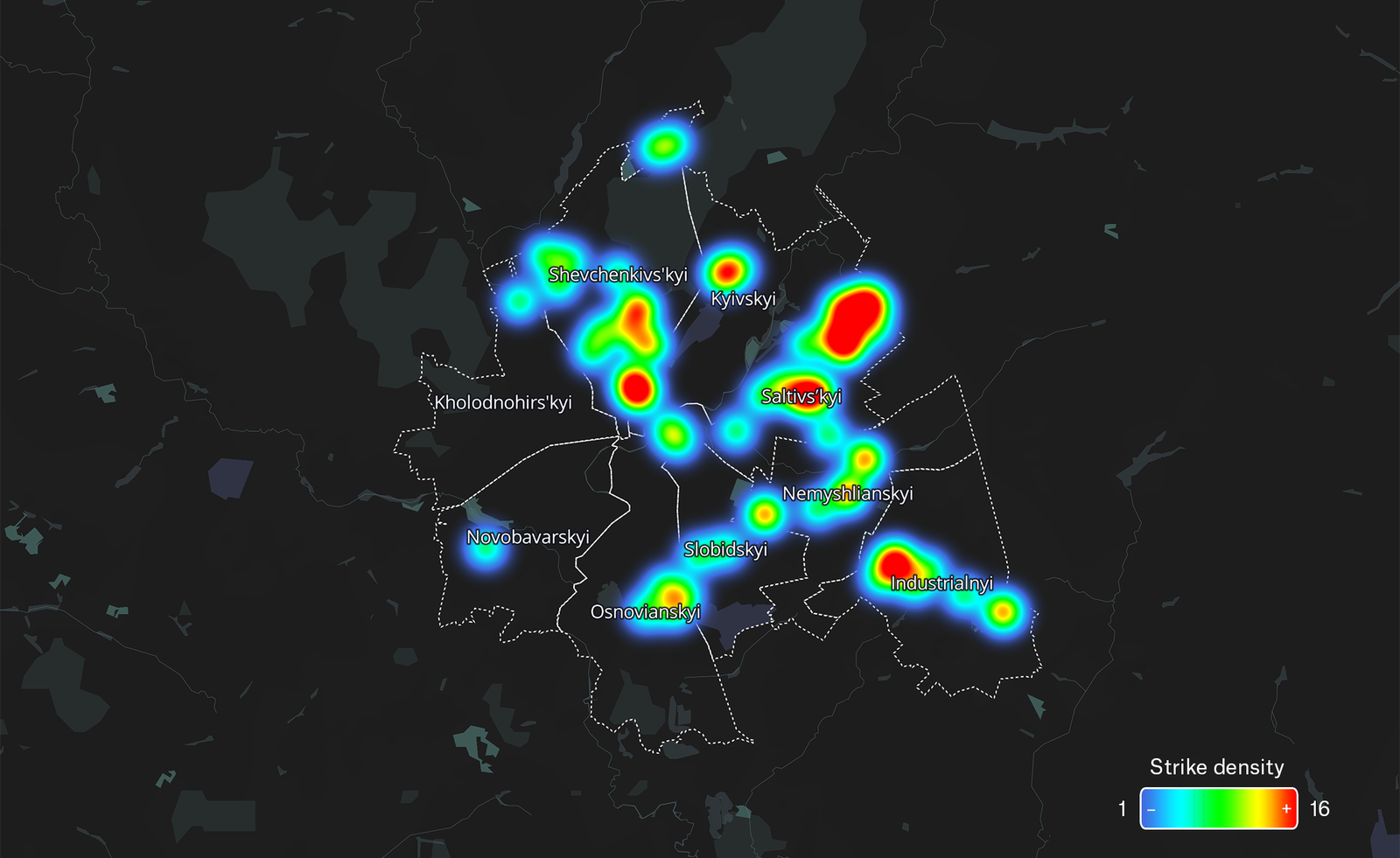 Civilian harm in the Battle of Kharkiv