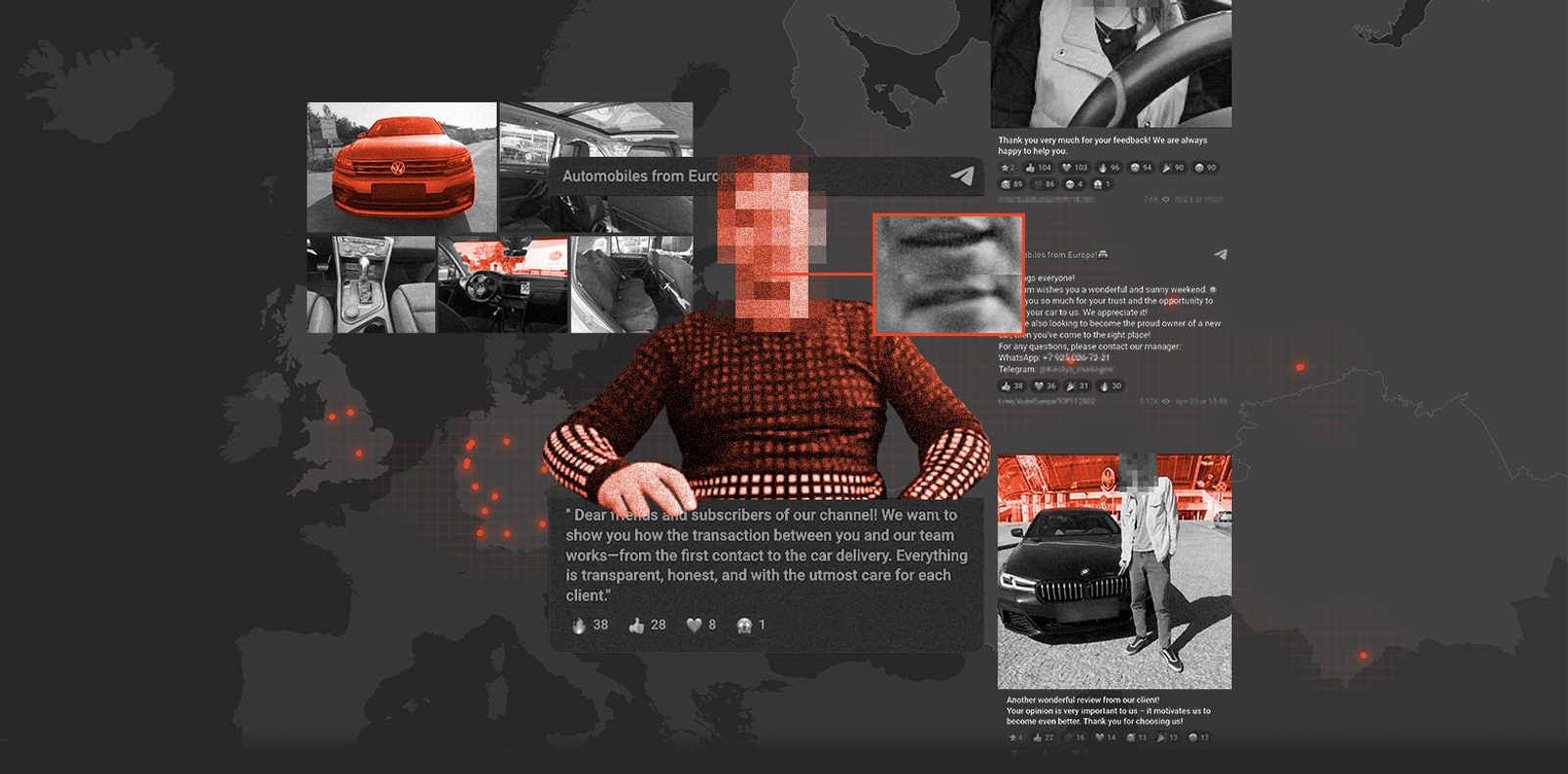 Sanctions, Scams & Deepfakes – The digital hunt for the Russians smuggling EU cars