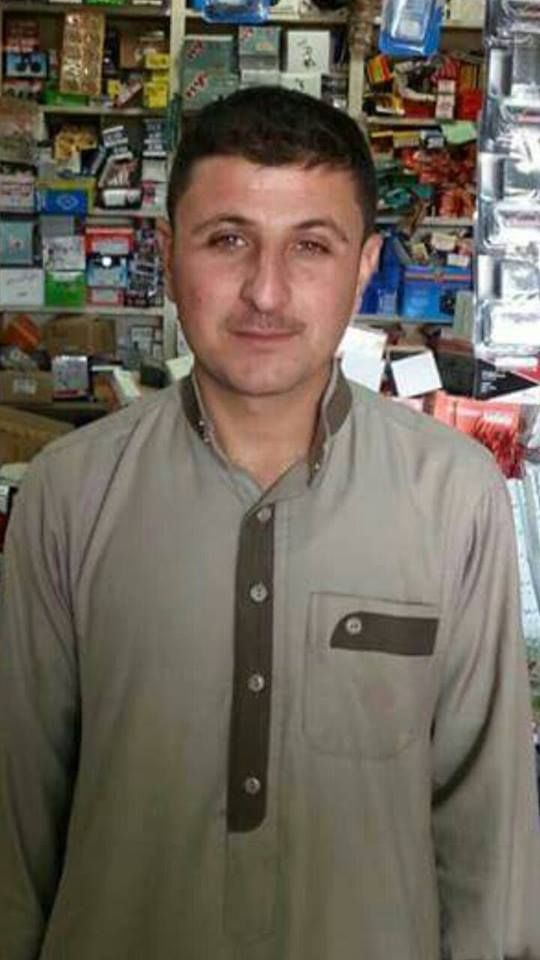 Jamal Raheem Uda Al-Kubeisi, killed in an alleged Coalition strike at ar Rutbah, August 6 2015 (via eulogy page)