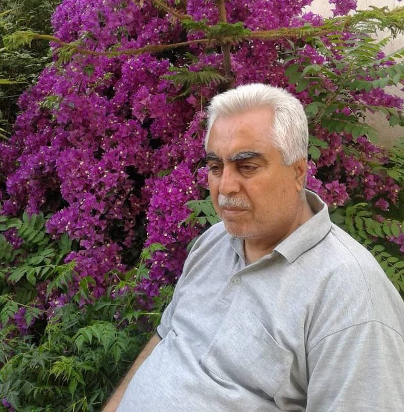 Image of Amin Qushou. an anesthesiologist who was killed when Al-Shifaa hospital was bombed on June 12, 2021. (Image posted by @mahmoud_fsg)