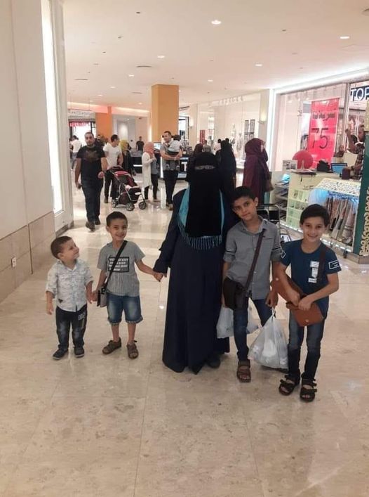 Abdul, Suhaib, Yahya, and Osama Al Hadidi, killed in Israeli strikes on Al Shati camp on May 15th, 2021. (Image posted by Al Shati camp via Facebook)