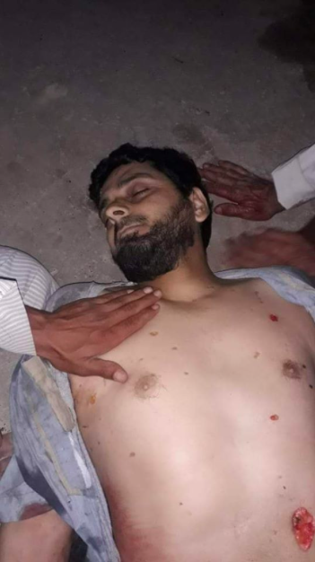Muhammad Khleif Al Hamra was killed by alleged US-led Coalition snipers when he watched Coalition forces enter his village Al Shouhaibl from the roof of his house on May 17th 2020 (via Euphrates Post).
