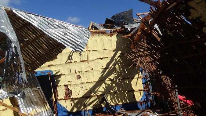 Aftermath of alleged US airstrike on Jilib on July 29h, 2020 (via Somali Memo)