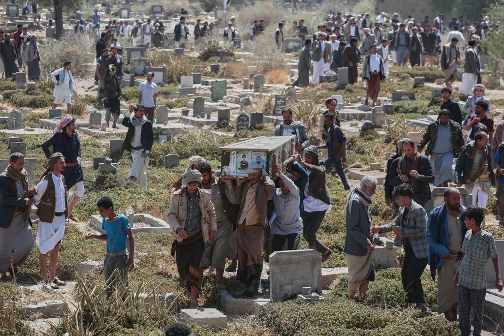 Source: Secretary General António Guterres of the United Nations expressed “grave concern” over those strikes, saying in a statement that at least five humanitarian workers were said to be among the injured and urging all parties in the conflict to respect international law and protect civilian infrastructure.