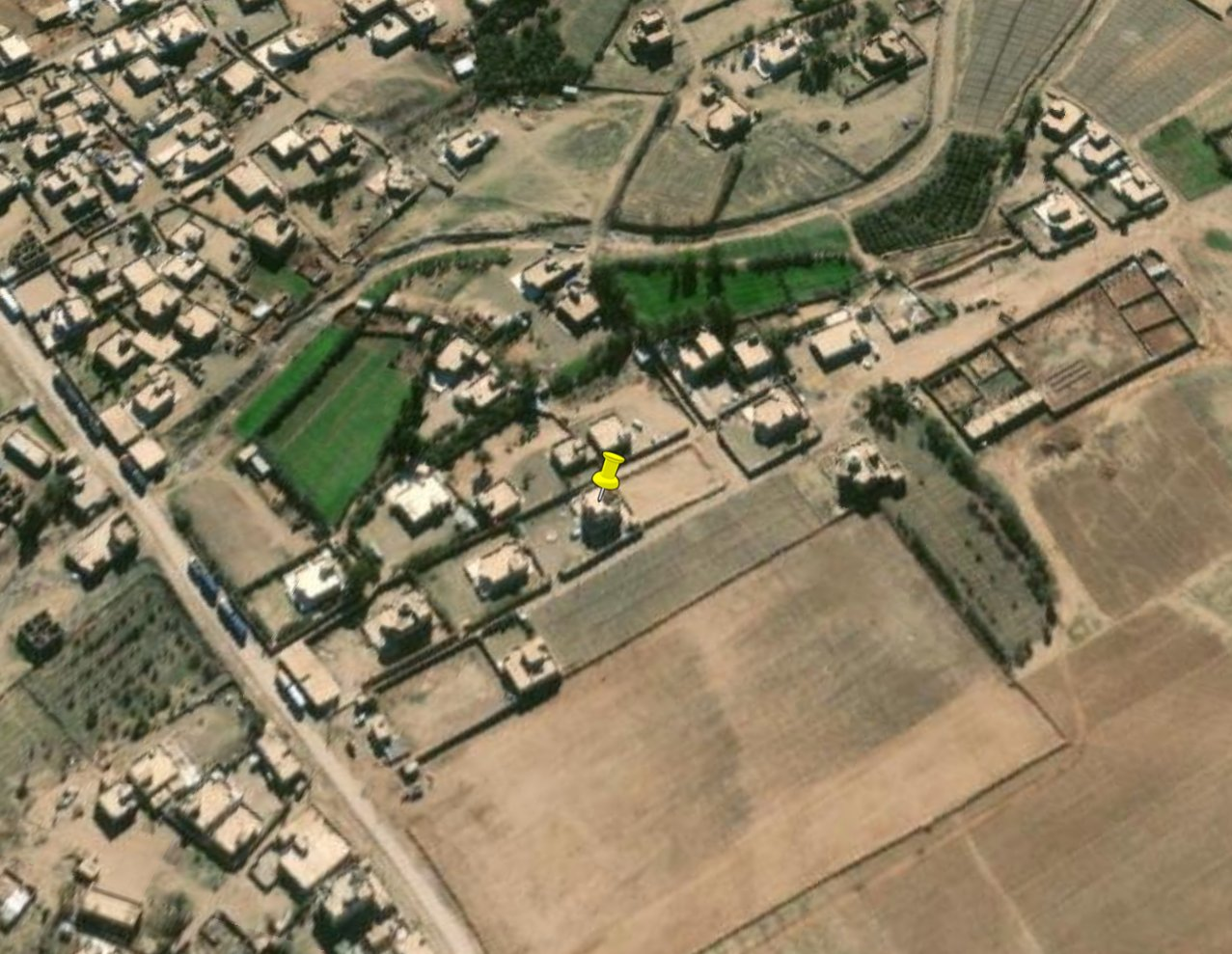 Geolocation of the US airstrikes on the Syrian-Iraqi border on June 28, 2021 done by @obretix.