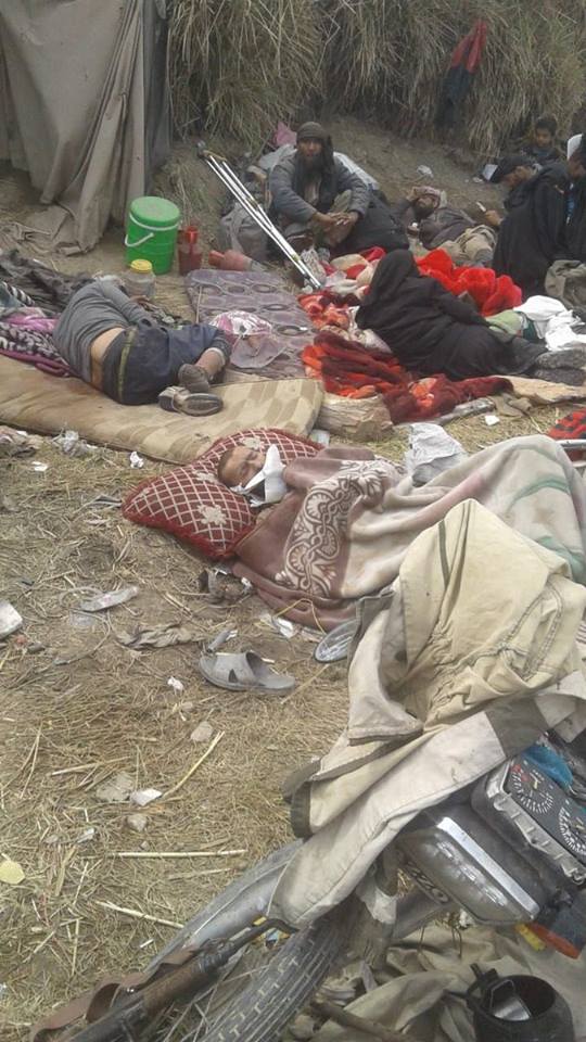 On March 20th, RBSS published several pictures alongside a report that SDF "dug mass graves to bury those killed and even those merely injured" after taking control of Al-Baghouz.