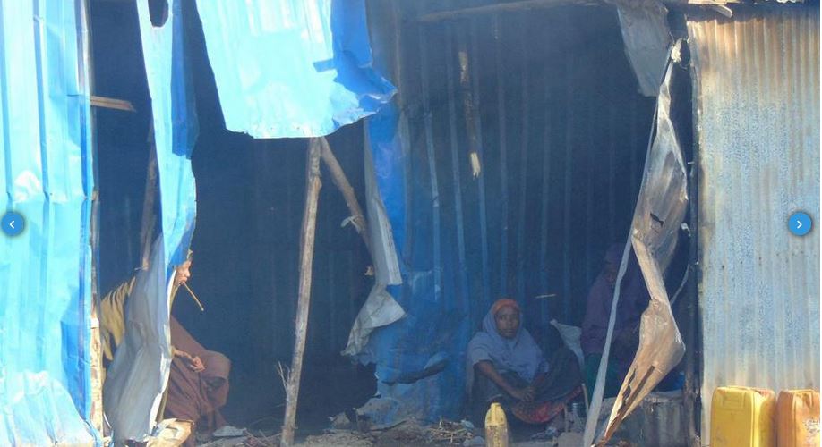 Scene of an alleged US airstrike on April 4th 2019 at Ukunji, which was said to have killed a woman and have injured six other civilians (via Garowe Online)