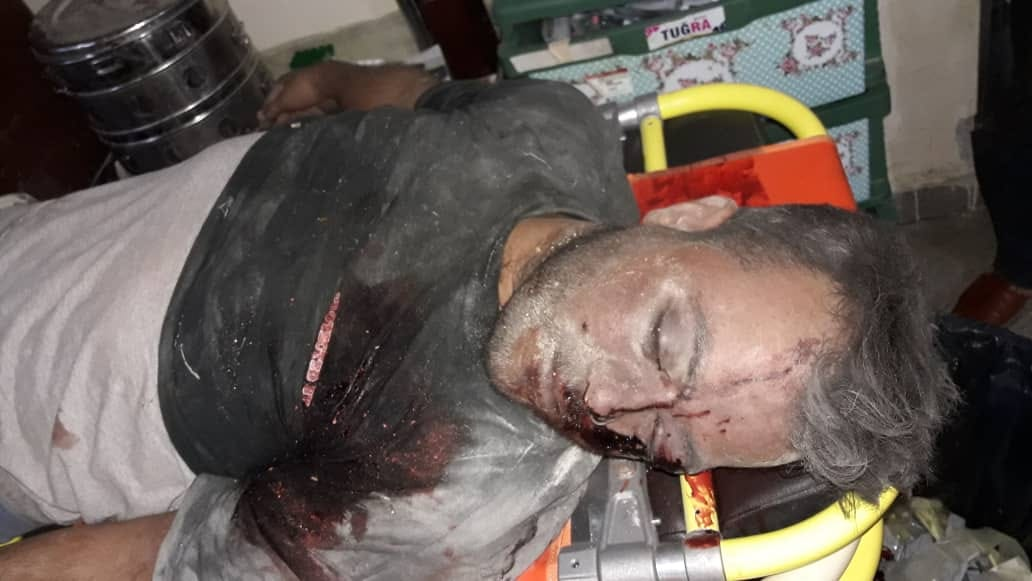 Fadi Al-Omar, a driver with SAMS, was killed in alleged Russian or Syrian regime airstrike on Bsqia near Ma’ret Harma on August 14th, 2019. (via Mohammed Al Fateh).