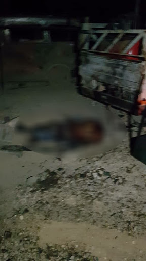 An alleged Turkish strike on a vehicle of 5 civilians in Qurunful village in Syria on Nov 20th, 2019 (via ANHA)
