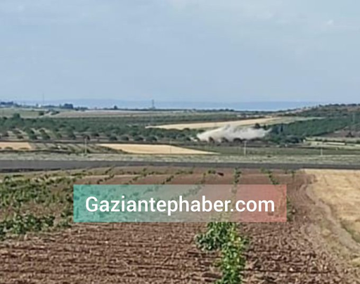 A photo of Karkamis district after a grenade hit allegedy by YPG on May 12th 2022 (Image via @GaziantepHaber_ / Twitter)