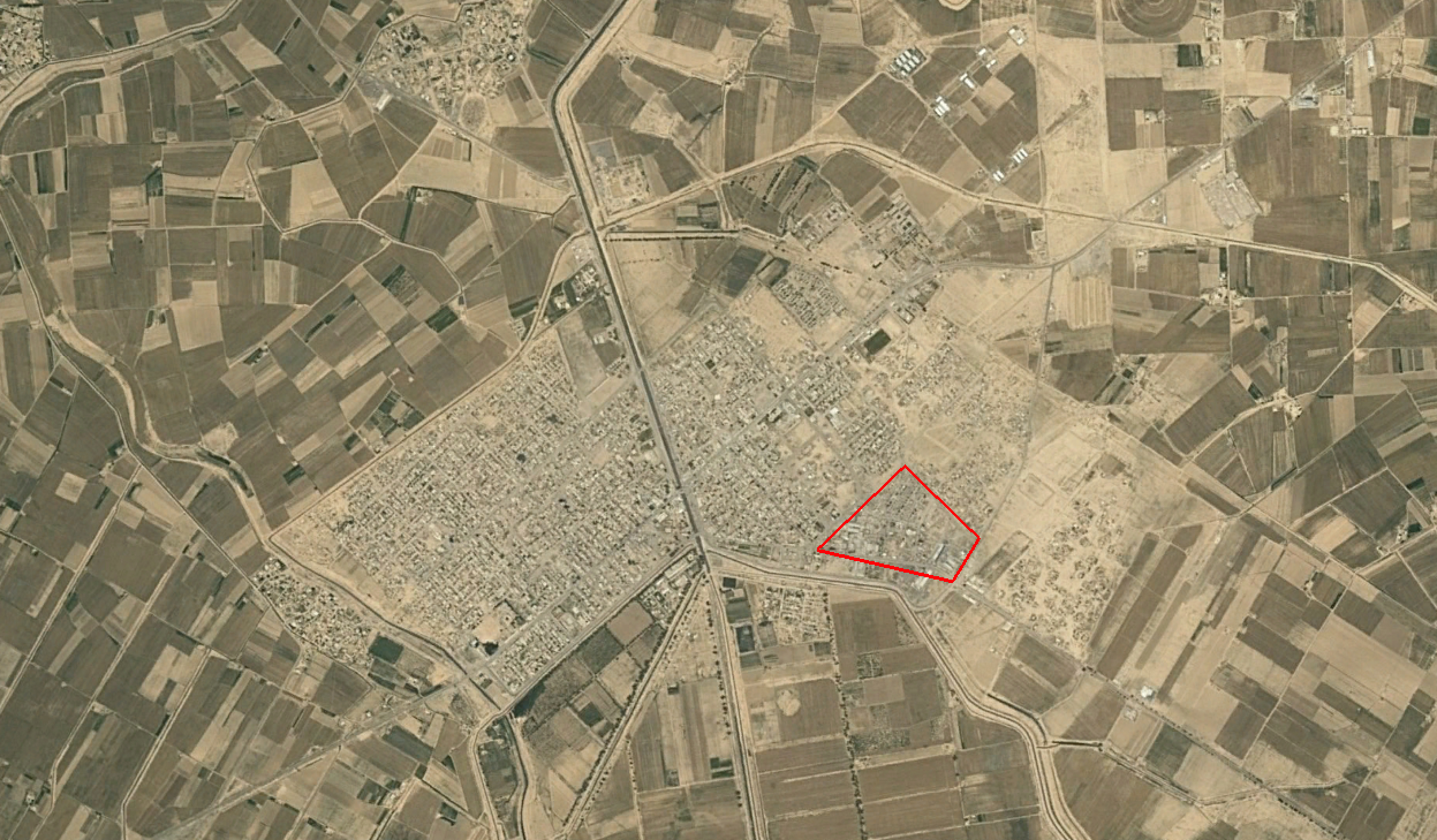 Industrial district in the city of Al Hawija (الحويجة)