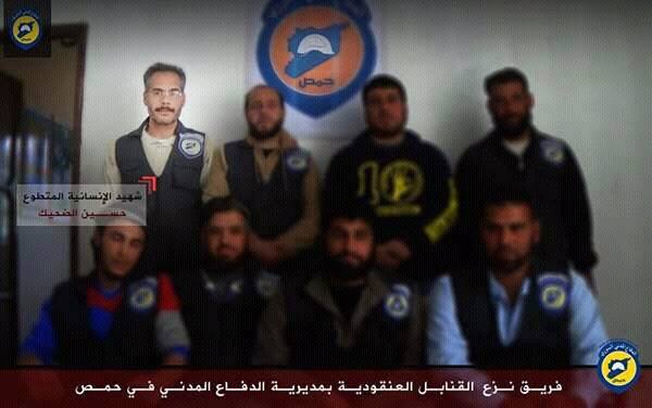 Houssien Abdul Kareem Al Deheik, who died in a cluster munitions explosion in Talbisah, Mar 18th( via SN4HR)